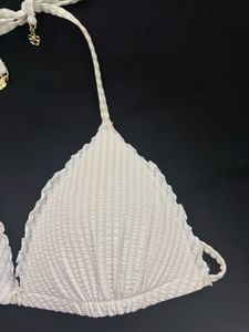 H&amp;M EMBELLISHED DETAIL BIKINI TOP
