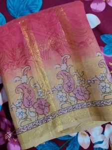 Elegant Pink Saree