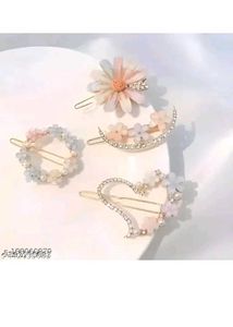 Floral Hair Clip Set