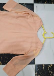 Plain Georgette Kurti