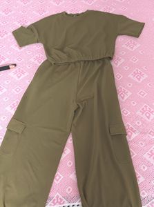 ONLY Olive Green Co-Ord Set