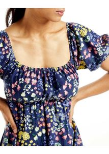 Open Back Floral dress