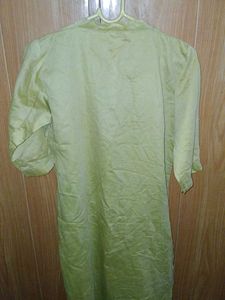 Embroidered Green Kurta