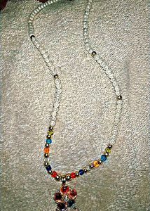 Multicolored Chain/Mala/Necklace
