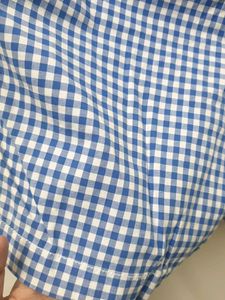Blue Checkered Shorts