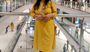 Elegant Yellow Embroidered Kurta