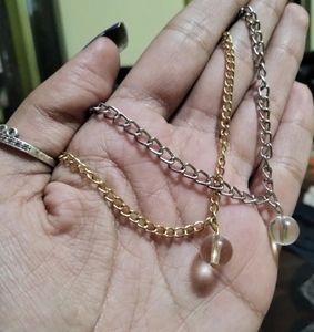 Golden/Silver Chain Necklace