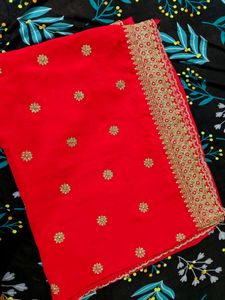 Heavy Work Designer Saree..Bought From Botique.