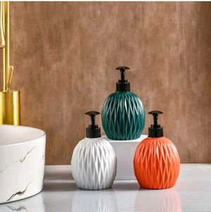 Green Geometric Soap Dispenser