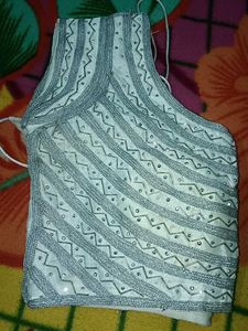 Embroidered White Blouse