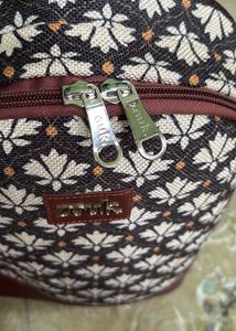 Zouk Floral Print Backpack
