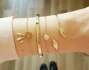 Bohemian Dreamcatcher Bracelet Set (pack of 4)