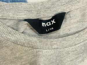 BEAUTIFUL ORIGINAL MAX GRAY SWEATSHIRT