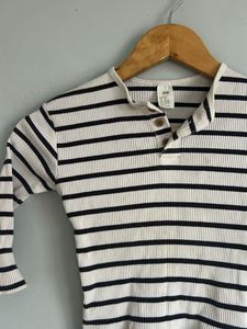Striped Long Sleeve Top