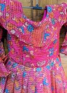 Girls Traditional  Frock For 7-8 And 9-10 Years