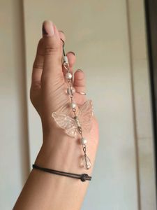 butterfly phone charm