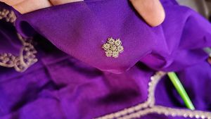 Purple Kurta Set