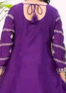 purple beautiful Sharara