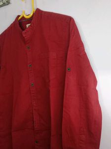 Maroon Casual Shirt - DN MX