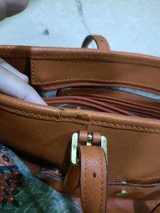Michael Kors Orange Tote Bag