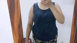 Navy Sleeveless Top