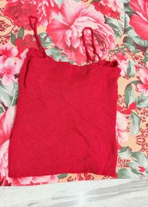 Red Cami Top