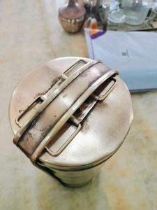Vintage Brass Tiffin Set Of 3 Container