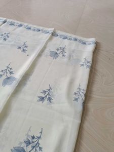 Floral Print Saree