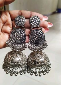 ✨Beautiful Oxidised Jhumkas ✨