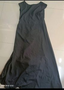Black And Orange Colour Ka Kurta Set