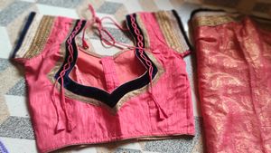 Half Net Saree (Chaniyacholi Look Sare
