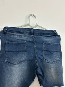 Splash Denim Shorts