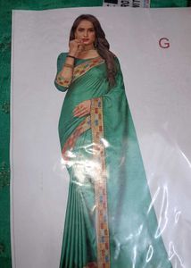 Elegant Green Saree
