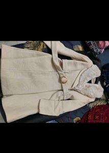 Madame Off White Overcoat