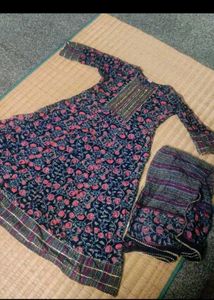 Floral Kurta with duppata