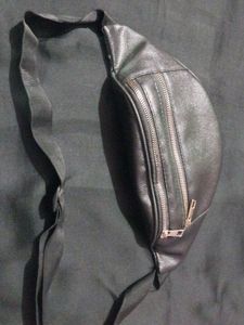 Black Waist Bag