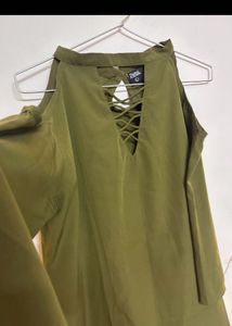 Olive Stylish Top