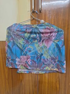Floral Print Skirt
