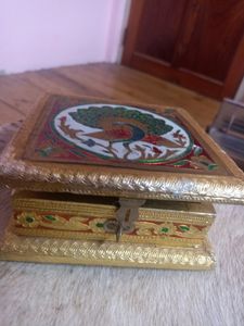 Peacock 🦚 Design Jewellery Box