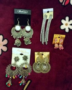 Combo Of Earrings