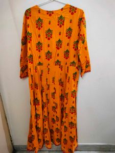 Floral Print Kurta XXL