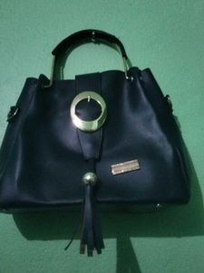 Stylish Navy blue Handbag