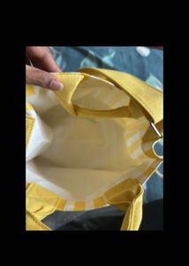 Nina Ricci Striped Tote Bag