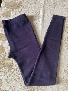 Brand new Dark purple Woollen Legging (free size)