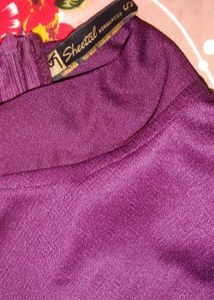 Elegant Burgundy Ruffle Sleeve Bodycon Dress 💜