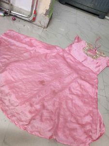 Cute Pink Ethnic Dress