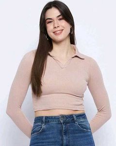 Ribbed Crop Top