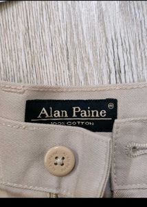 Cs2119 Alan Paine Cotton Jeans Size 34