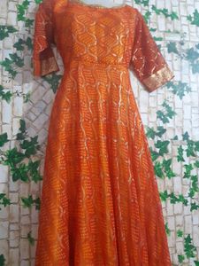 New😍Bandhni Ethnic Gown