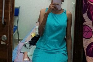 Blue Sleeveless Night Wear 💙